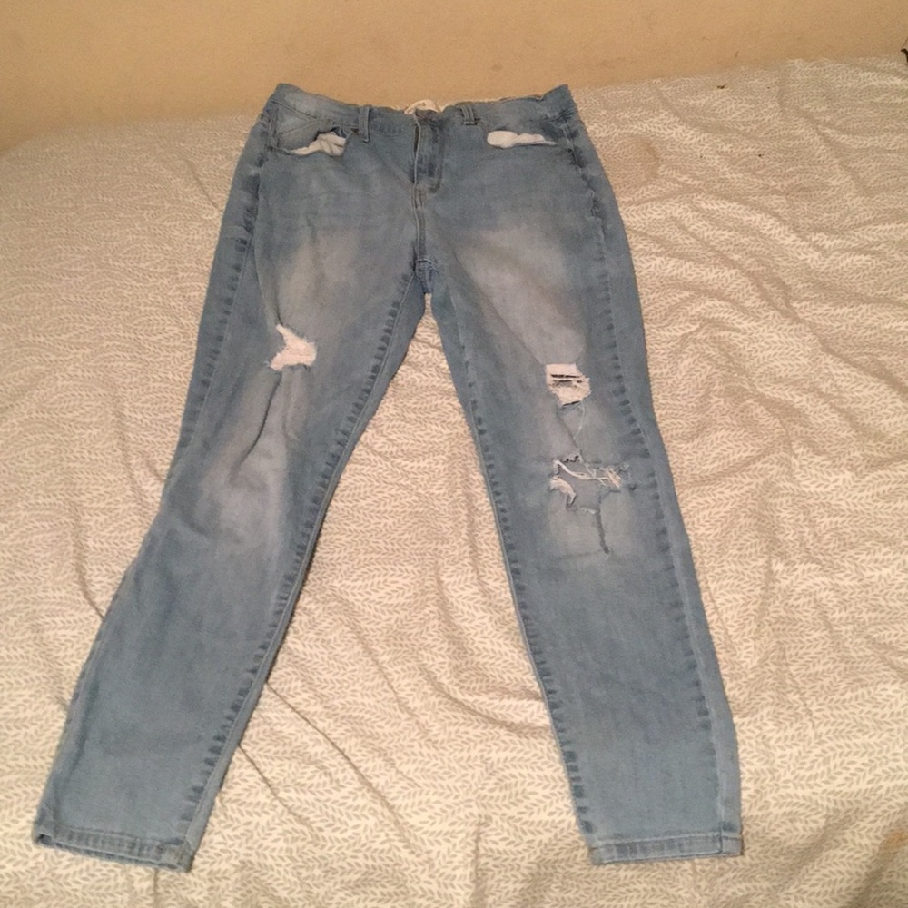 high rise legging mudd jeans
